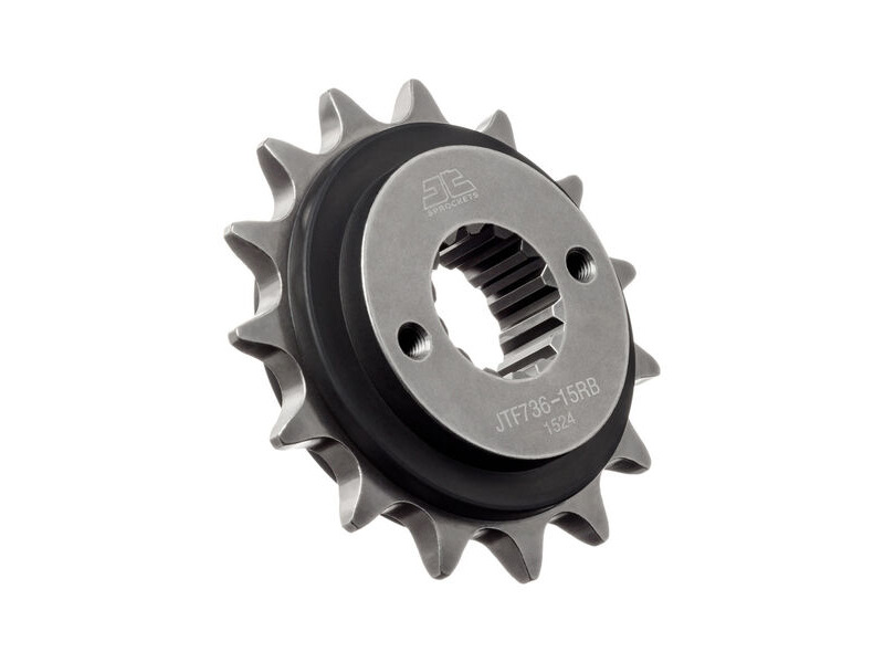 JT SPROCKETS Front Sprocket JTF736.15RB - Rubber Cushioned click to zoom image