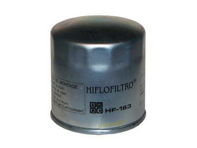 HIFLOFILTRO HF163 White Zinc Oil Filter
