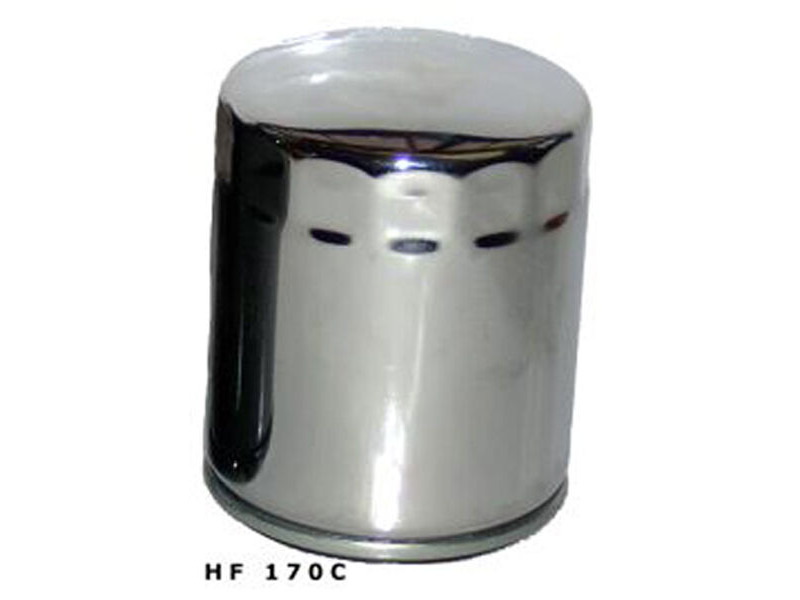 HIFLOFILTRO HF170C Chrome Oil Filter click to zoom image