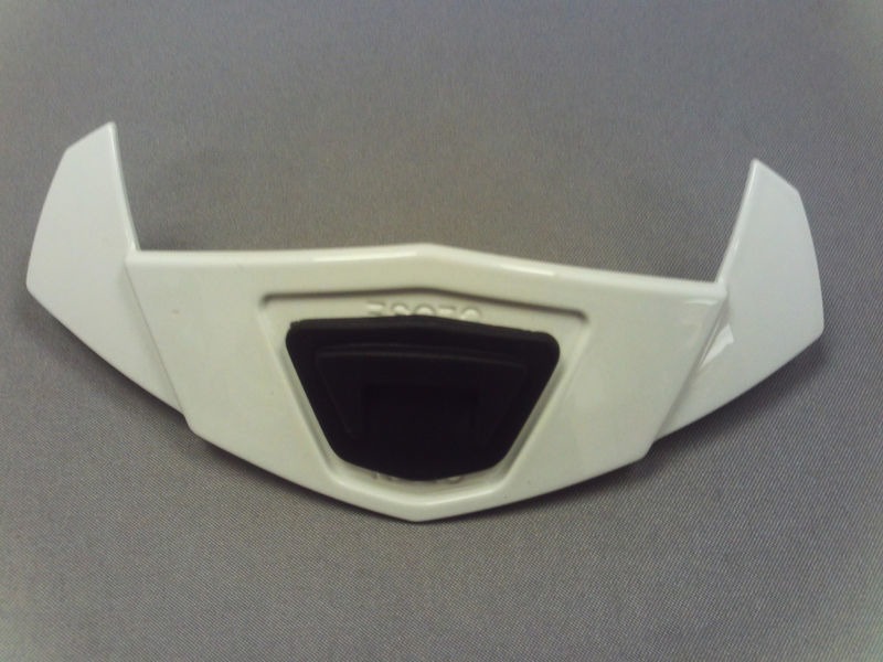 CABERG Front Upper Vent [Duke/Tourmax] Metal White click to zoom image