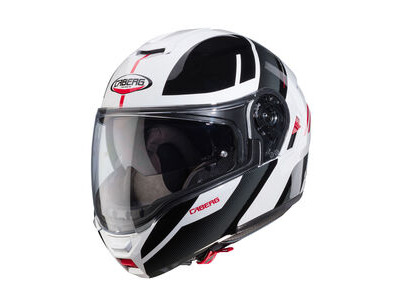CABERG Levo X White / Anth / Red Helmet Special