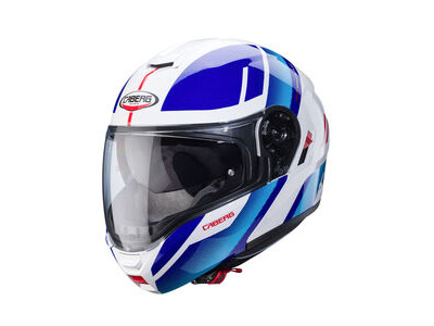CABERG Levo X White / Blue / Red Helmet Special