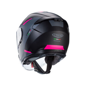 CABERG Flyon II Boss Matt Black Grey Fuchsia Special click to zoom image