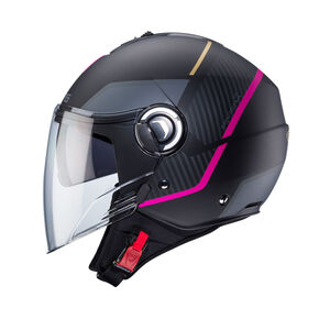 CABERG Riviera V4X Geo Matt Black/Fuchsia/Anthracite click to zoom image