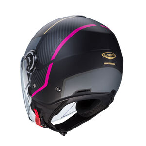 CABERG Riviera V4X Geo Matt Black/Fuchsia/Anthracite click to zoom image