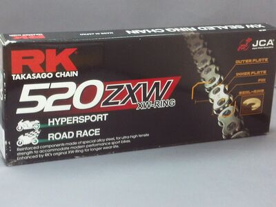 RK CHAINS 520ZXW X 112 CHAIN