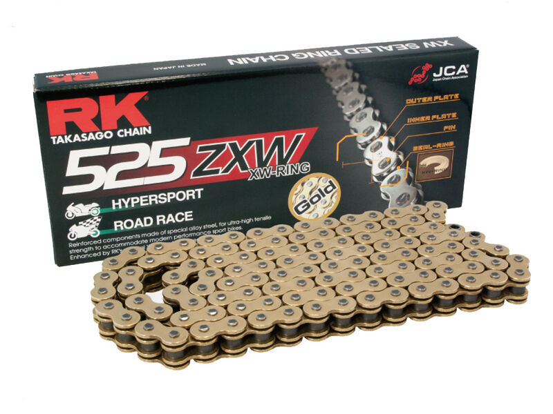 RK CHAINS GB525ZXW-96 Gold XW-Ring Chain click to zoom image