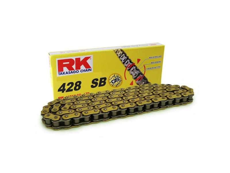 RK CHAINS GS428SB-140 Gold Chain click to zoom image