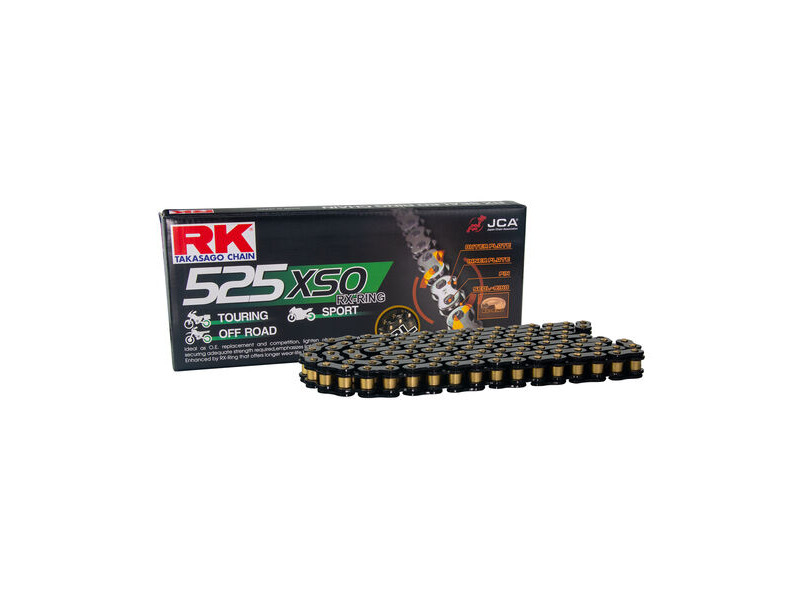 RK CHAINS BL525XSO-120 Black Scale RX-Ring Chain click to zoom image