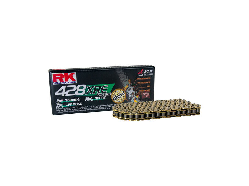 RK CHAINS GB428XRE-110 XW-Ring Gold Chain click to zoom image