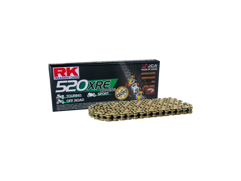 RK CHAINS GB520XRE-112 XW-Ring Gold Chain click to zoom image