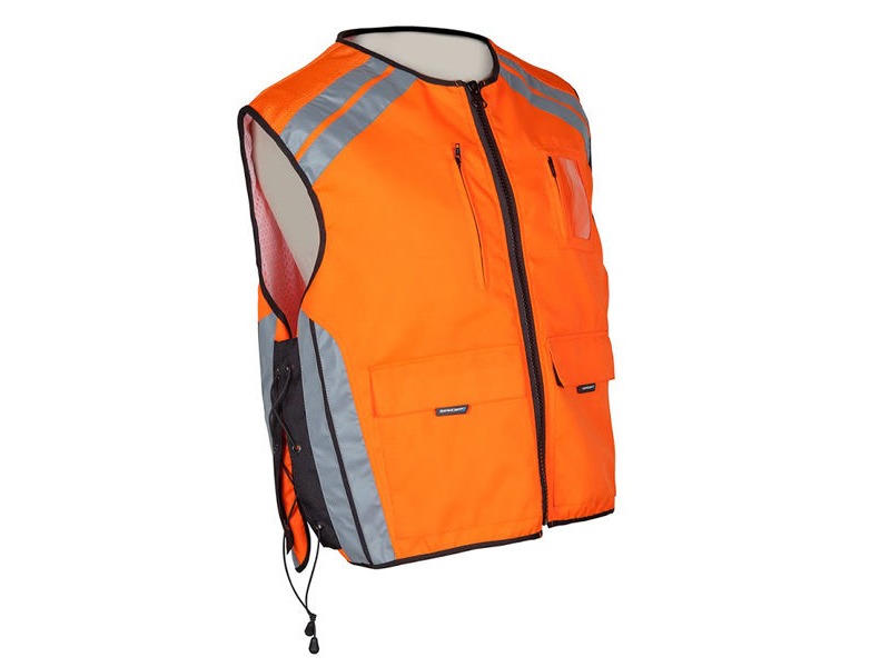 SPADA HI-VIZ Waistcoat with Pockets EN471 Orange XL/XXL click to zoom image
