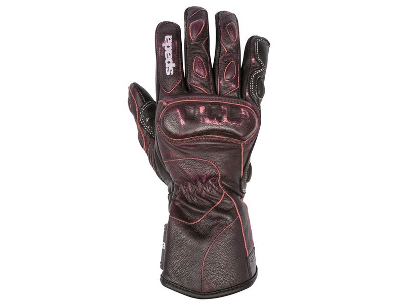 SPADA Leather Swain Manx CE Red/Black click to zoom image