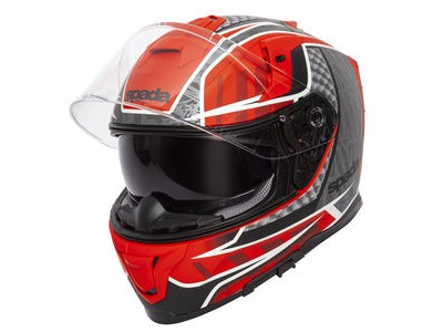 SPADA Helmet SP1 Raptor Matt Black/Red