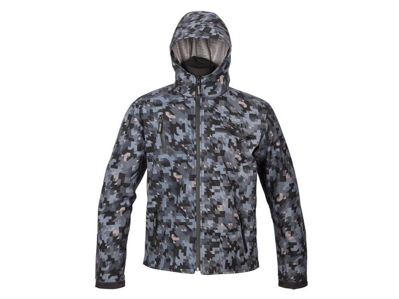 SPADA Textile Jacket Grid CE WP Camo Grey click to zoom image