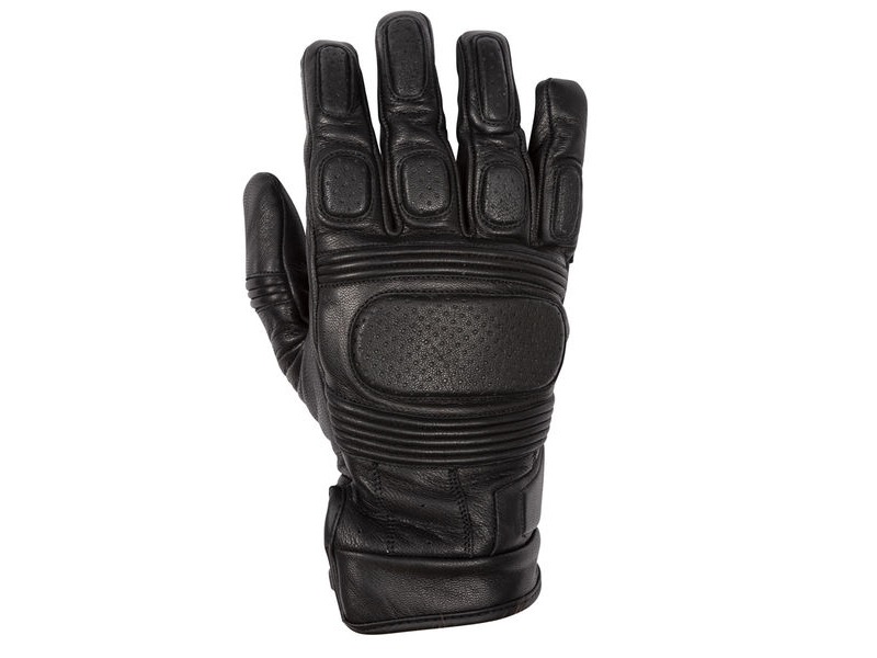 SPADA Leather Gloves Clincher CE Black click to zoom image