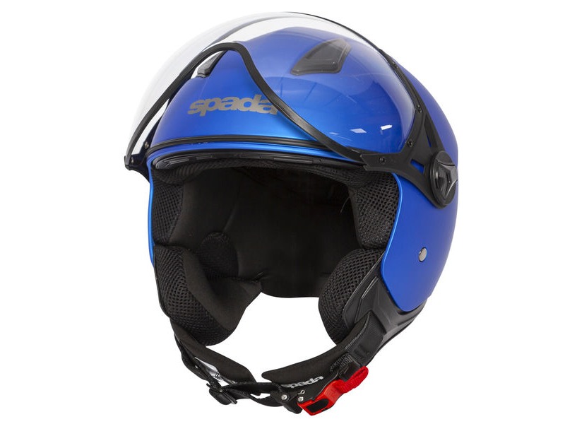 SPADA Helmet Hellion Matt Bright Blue click to zoom image