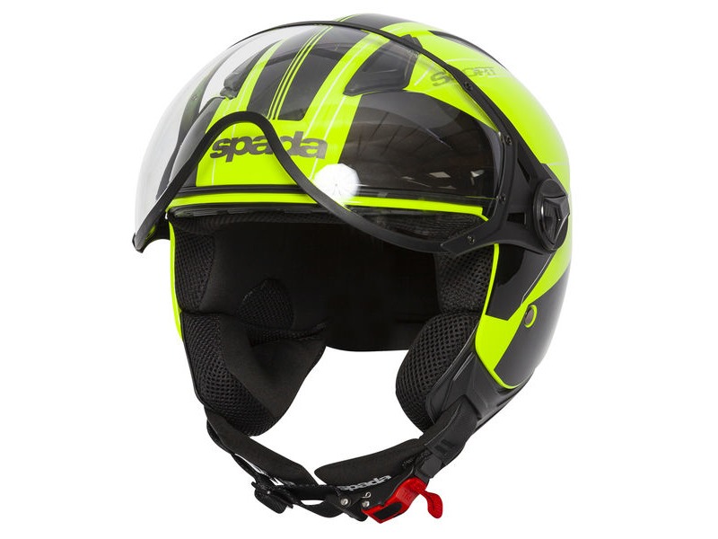 SPADA Helmet Hellion Twist Yellow click to zoom image