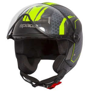 SPADA Helmet Hellion Arrow Matt Blk/Flo 