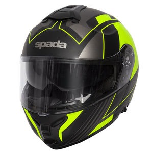 SPADA Helmet Orion Whip Matt Black/Flo 