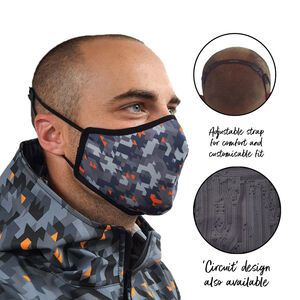 SPADA Face Mask Camo Design 