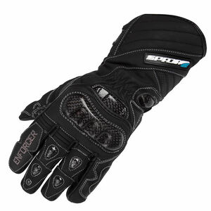 SPADA Leather Gloves Enforcer CE WP Black 