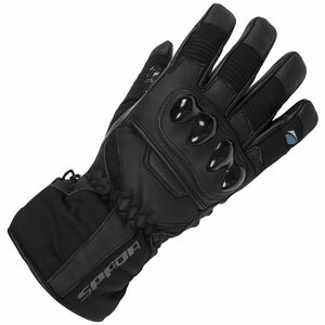 SPADA Leather Gloves Shadow CE WP Black 