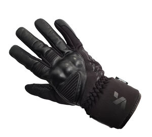 SPADA Leather Gloves Oslo WP CE Black 