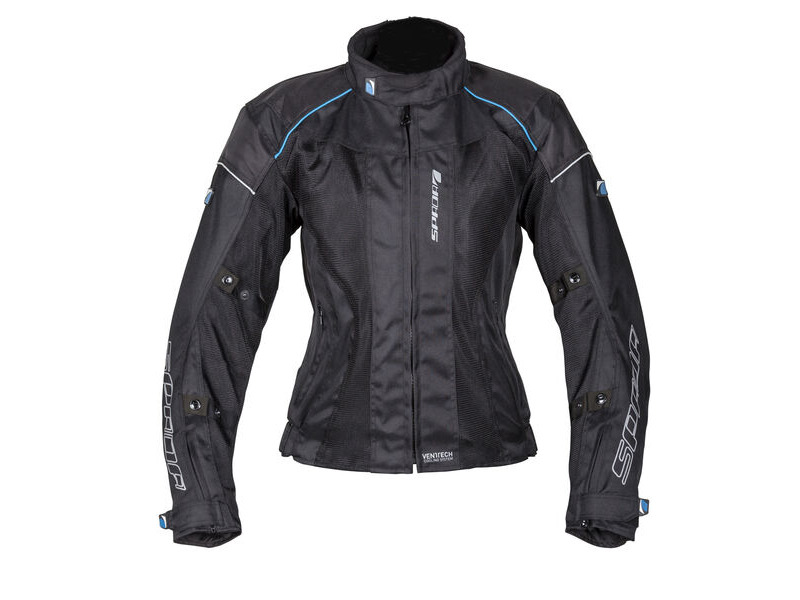 SPADA Textile Jacket Air Pro Seasons CE Ladies Black click to zoom image
