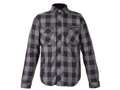 SPADA Maine Jacket Black And Grey Check Shirt