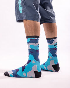 SPADA MTB Socks Camo/Leopard/Black Camo (3Pk) click to zoom image