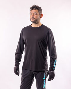 SPADA MTB Trail Long Sleeve T-Shirt Black 