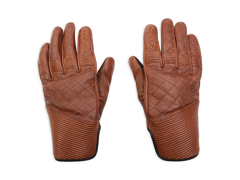 SPADA Leather Gloves Cooper CE Brown click to zoom image