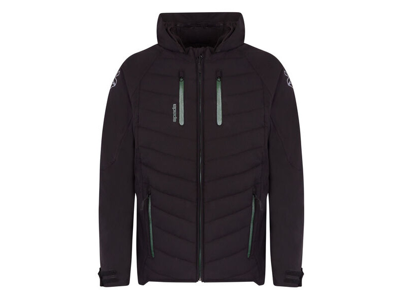 SPADA Tino Quilted CE Jacket Black click to zoom image