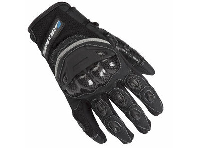 SPADA Textile Gloves CE MX-Air Black