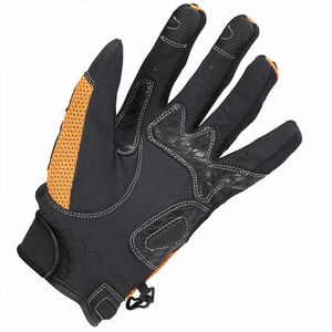 SPADA Textile Gloves CE MX-Air Orange click to zoom image