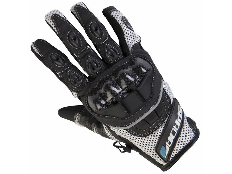 SPADA Textile Gloves CE MX-Air White click to zoom image