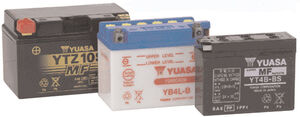 YUASA Batteries YB7-A (CP) With Acid 