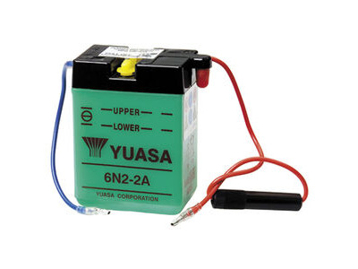 YUASA 6N2-2A-6V - Dry Cell, No Acid Pack