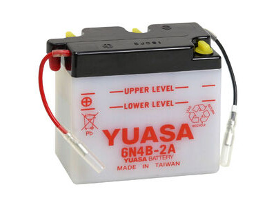 YUASA 6N4B2A-6V - Dry Cell, No Acid Pack
