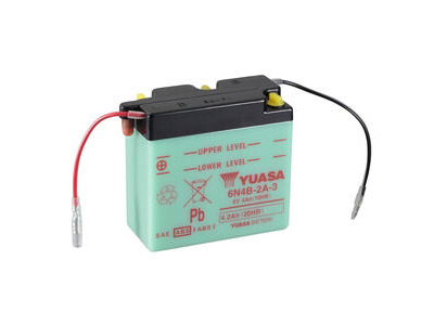 YUASA 6N4B2A3-6V - Dry Cell, No Acid Pack