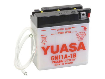 YUASA 6N11A-1B-6V - Dry Cell, No Acid Pack