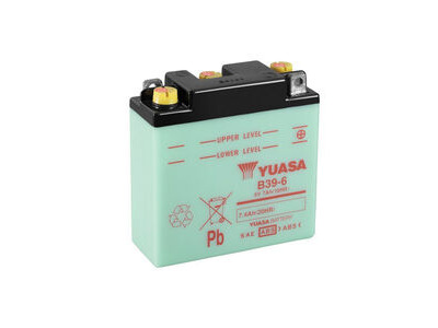 YUASA B39-6-6V - Dry Cell, No Acid Pack