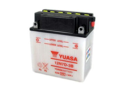 YUASA 12N7D-3B-12V - Dry Cell, No Acid Pack