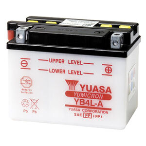 YUASA YB4LA-12V YuMicron - Dry Cell, No Acid Pack 