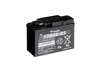 YUASA YTR4ABS-12V MF VRLA - Dry Cell, Includes Acid Pack