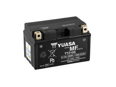 YUASA TTZ10S-12V MF VRLA - Dry Cell, Includes Acid Pack