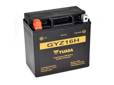 YUASA GYZ16H-12V High Performance MF VRLA - Factory Activated Sealed