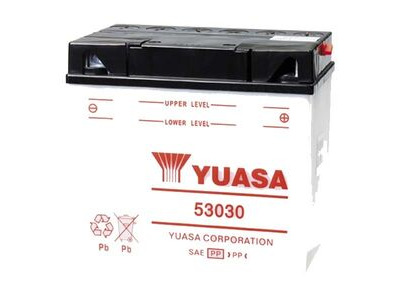 YUASA 53030-12V YuMicron DIN - Dry Cell, Includes Acid Pack