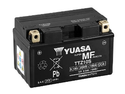 YUASA TTZ10S (WC) 12V Factory Activated MF VRLA Battery